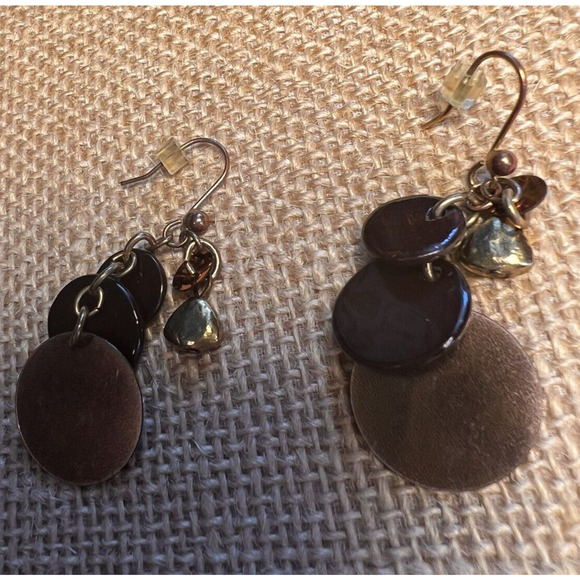 Rust Amber Coral Umber Orange Brown Lot of Fashion Jewelry--8 Pieces - Picture 7 of 11